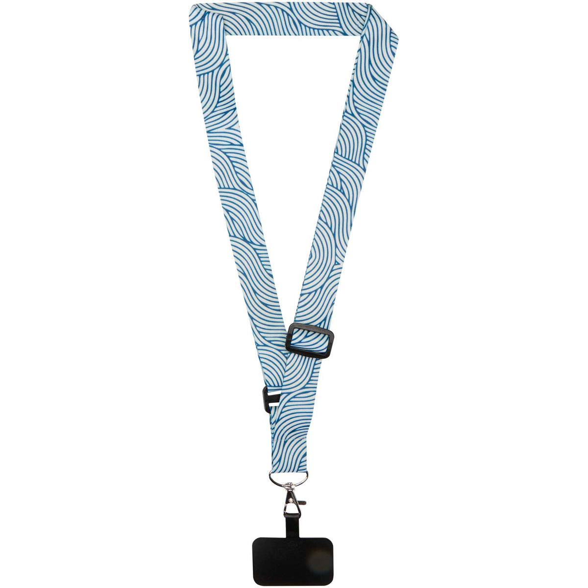 Lyra Verstellbares Lanyard mit Telefonhalterung und Sublimationsdruck