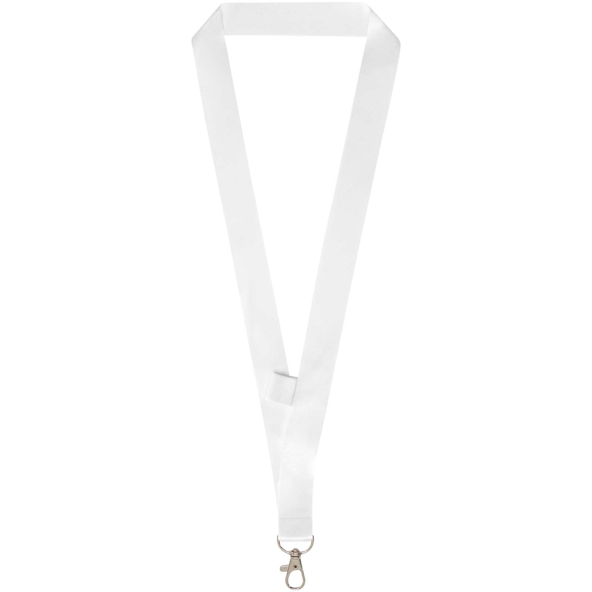 Neve Sublimation Lanyard für mit Loop – Weiss