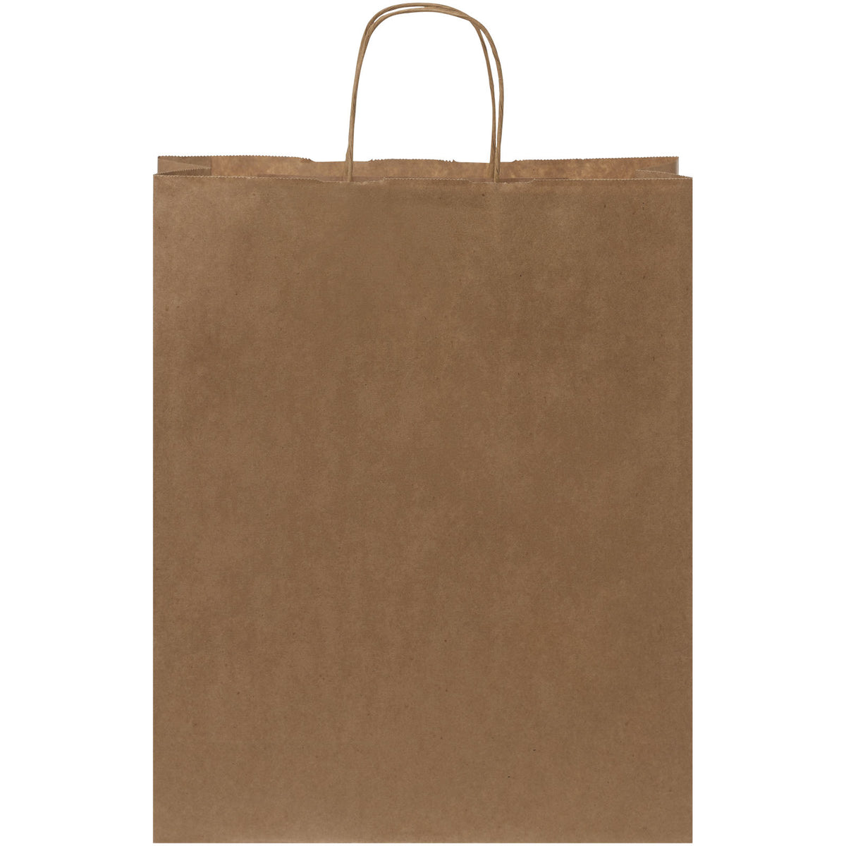 Kraftpapiertasche 80 90 g/m² mit gedrehten Griffen, 32 × 12 × 40 cm – Kraftpapier