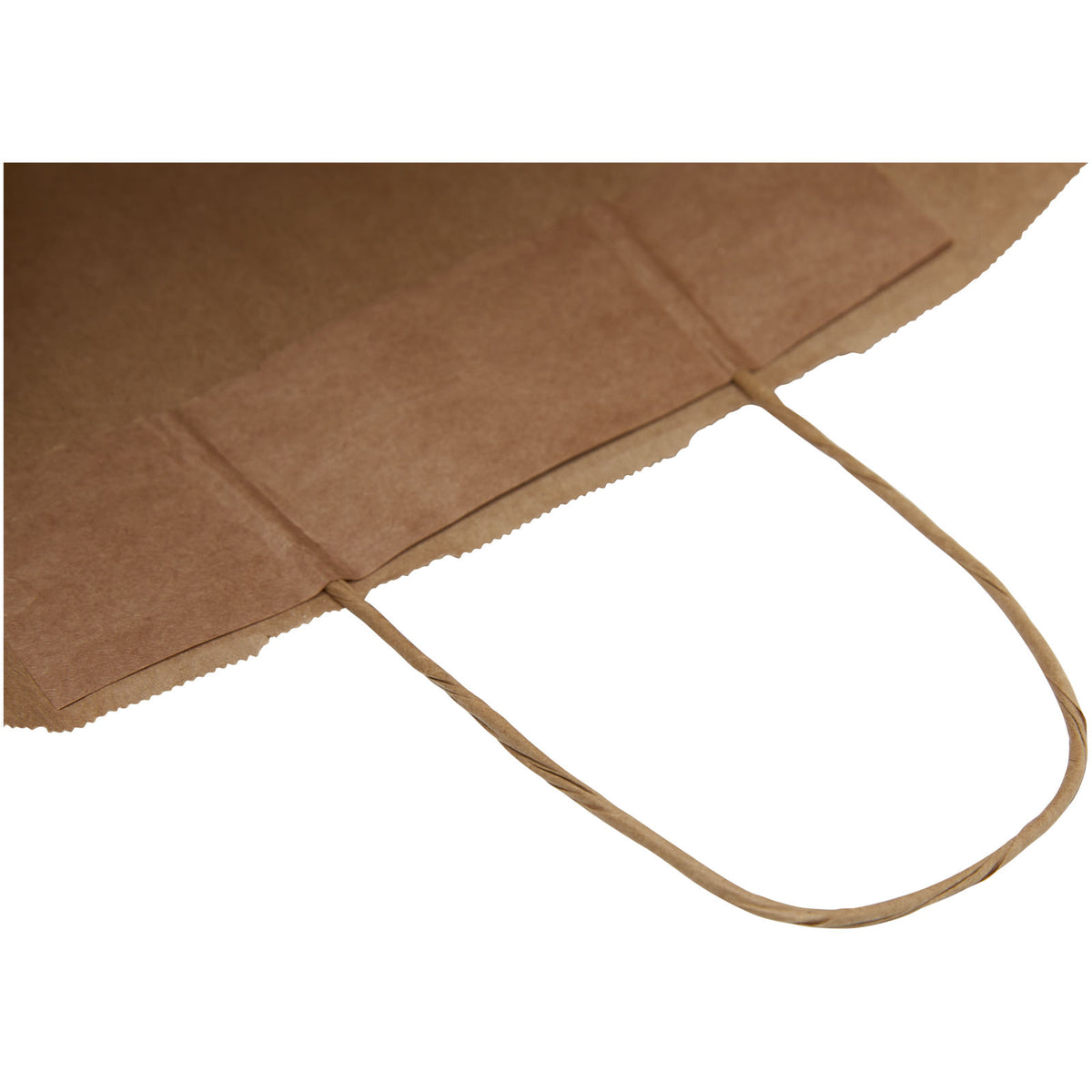 Kraftpapiertasche 80 90 g/m² mit gedrehten Griffen, 32 × 12 × 40 cm – Kraftpapier