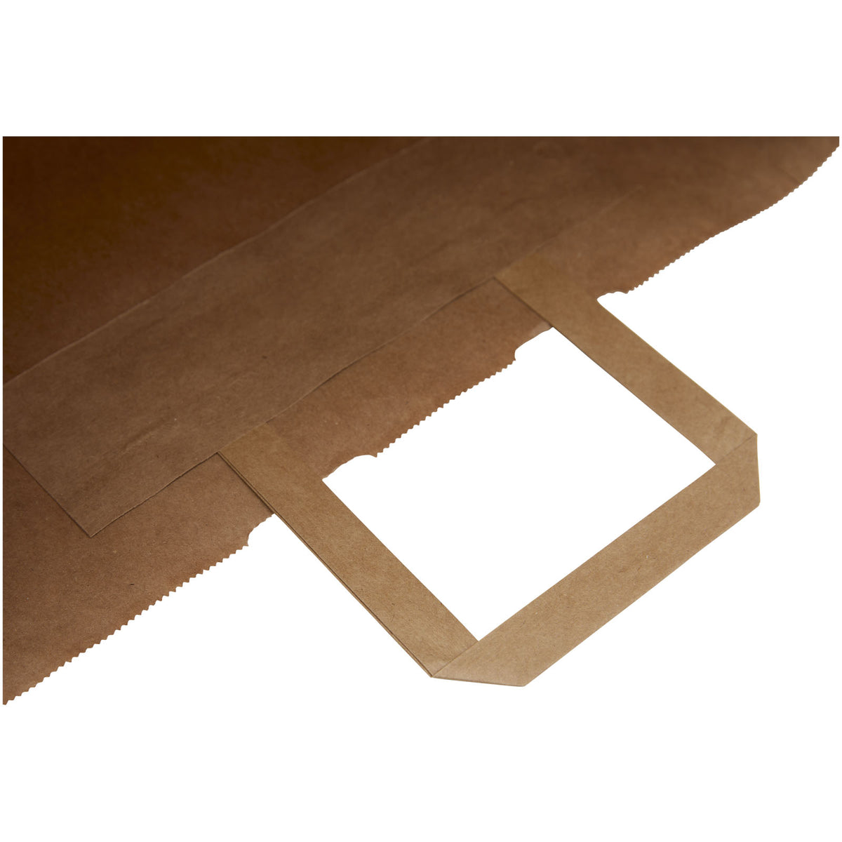Kraftpapiertasche 80 90 g/m² mit flachen Griffen, 34 × 20 × 35 cm – Kraftpapier