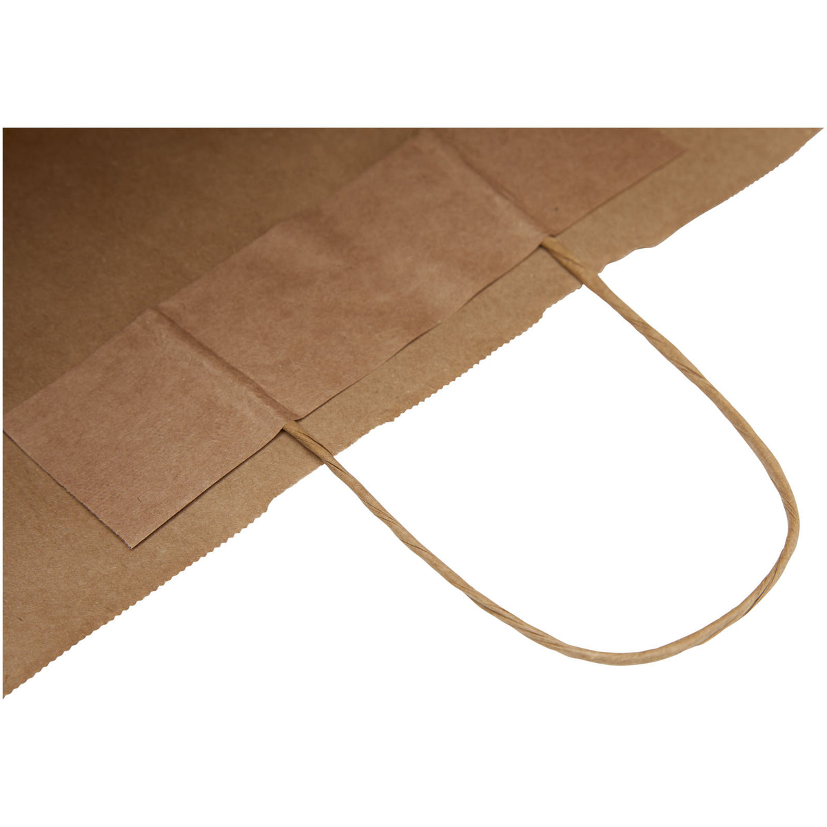 Kraftpapiertasche 90 100 g/m² mit gedrehten Griffen, 49,5 × 14 × 44 cm – Kraftpapier