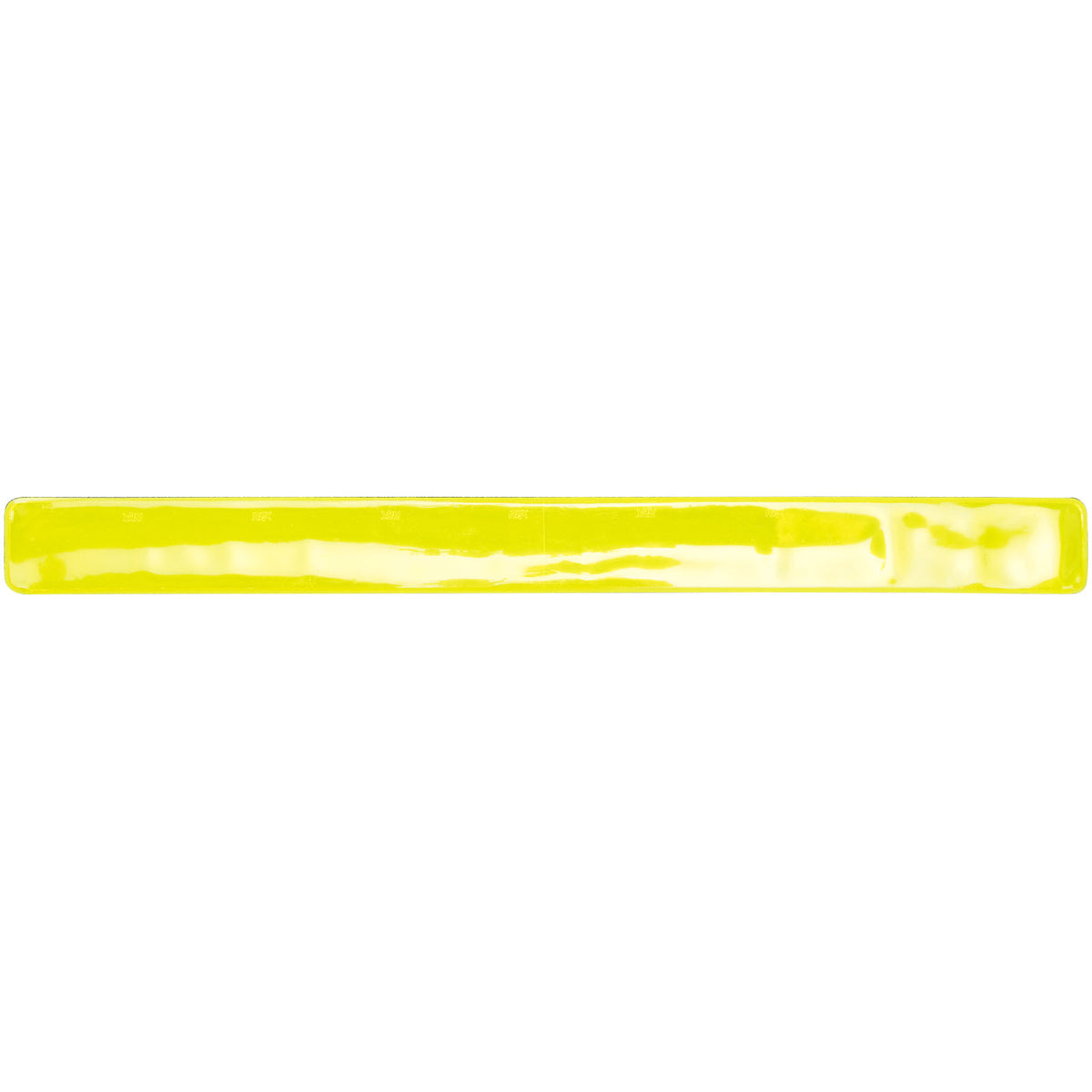 RFX™ 34 cm reflektierendes PVC Schnapparmband – Neongelb