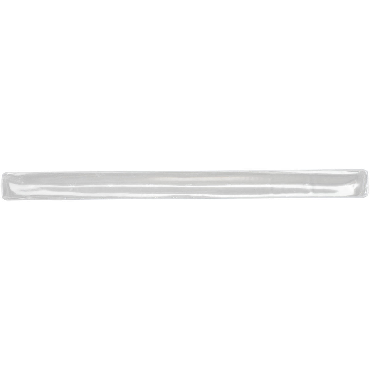RFX™ 38 cm reflektierendes PVC Schnapparmband – Weiss