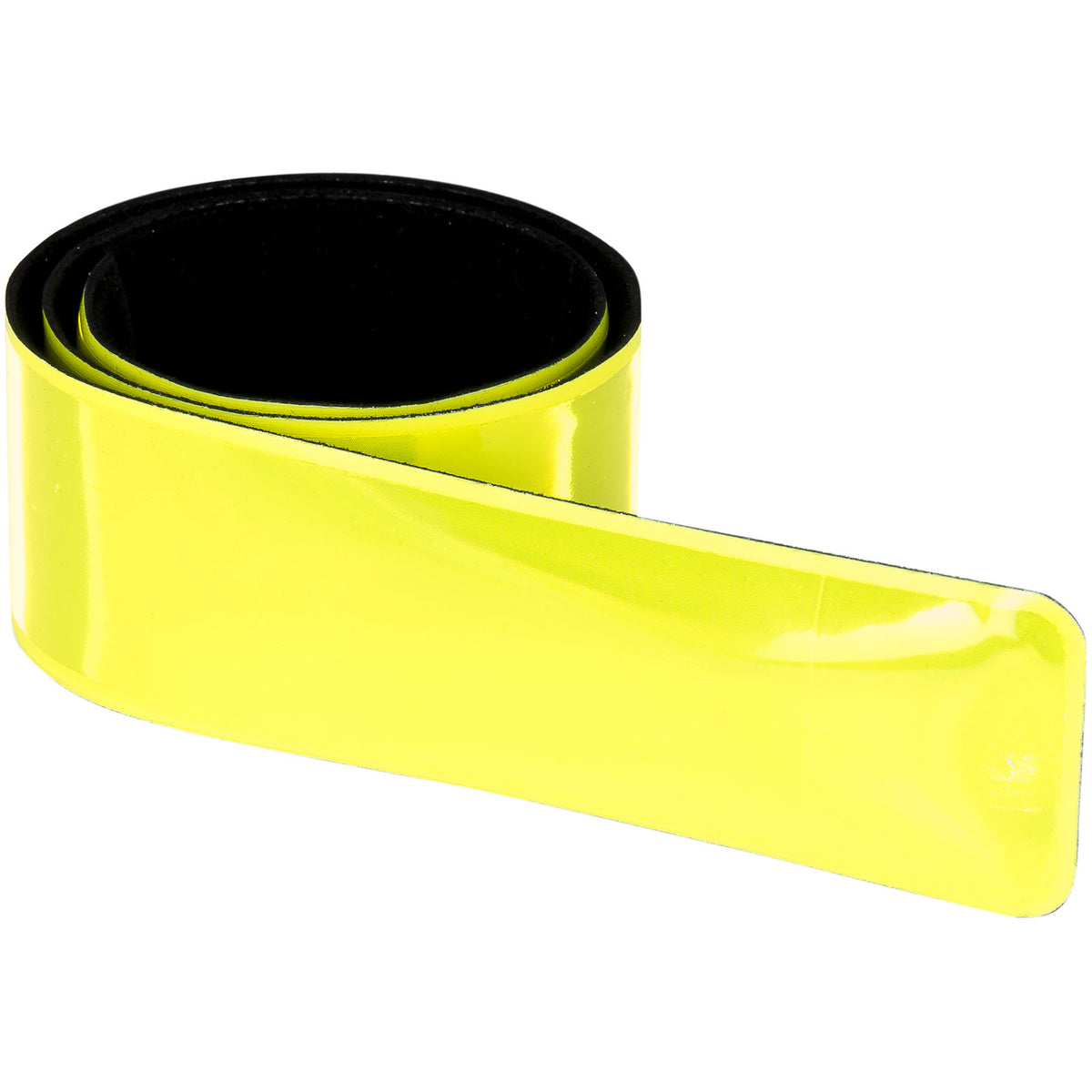 RFX™ 44 cm reflektierendes Sicherheits Schnapparmband aus PVC – Neongelb