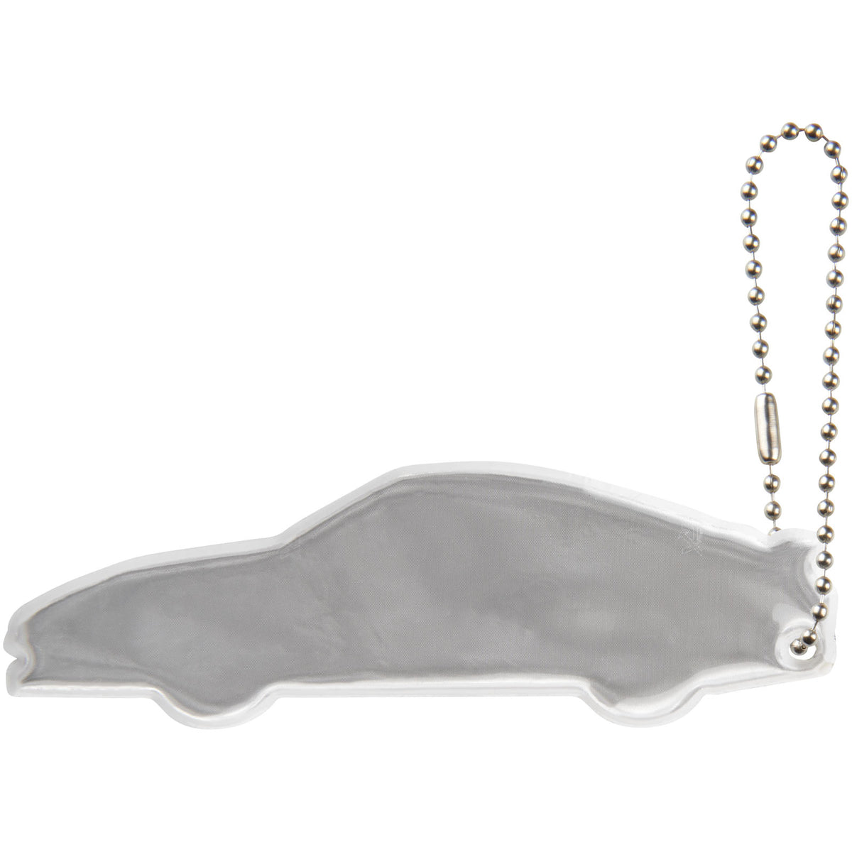 RFX™ H 12 Reflektierender Anhänger in Form eines Autos – Weiss