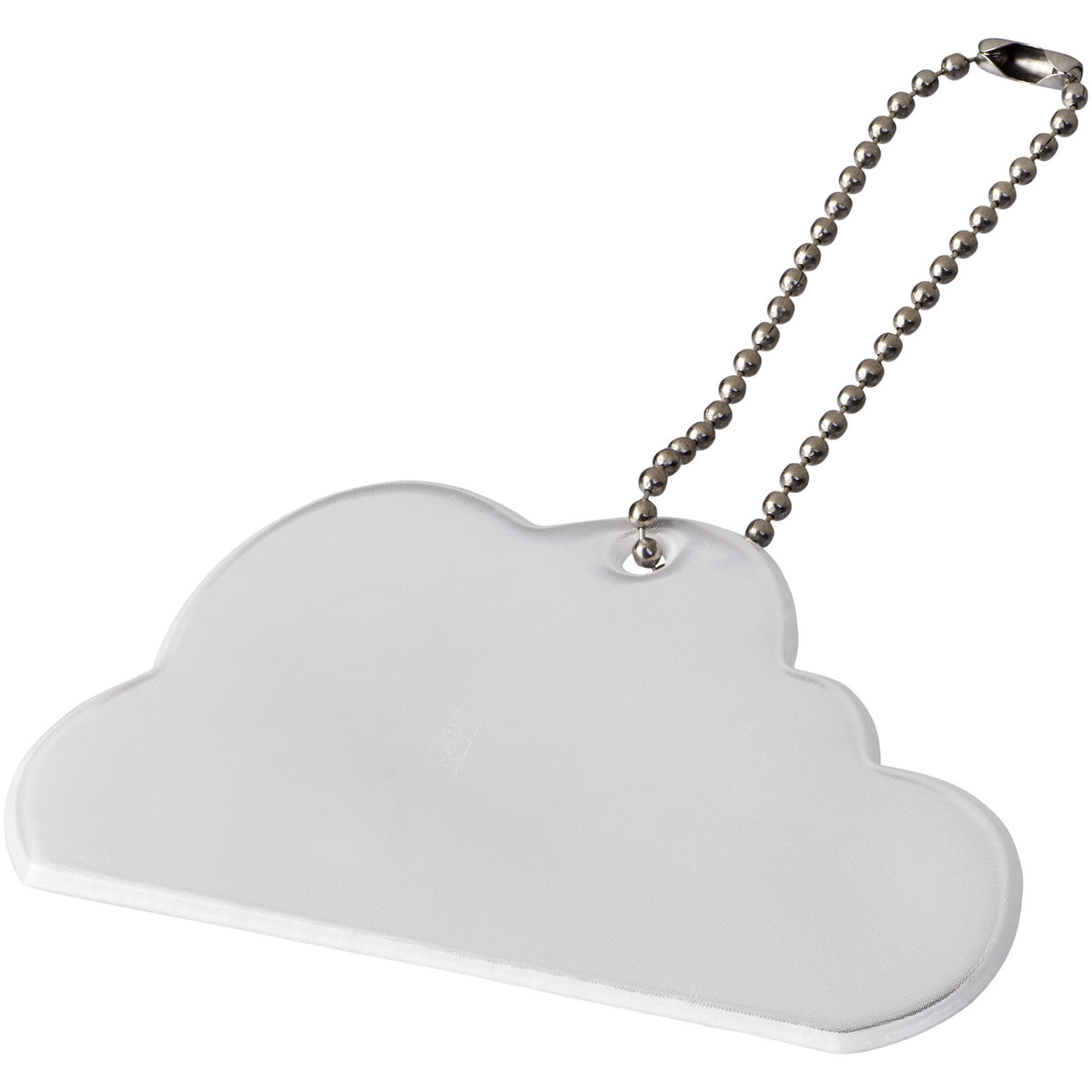 RFX™ H 12 Reflektierender Anhänger in Wolkenform – Weiss