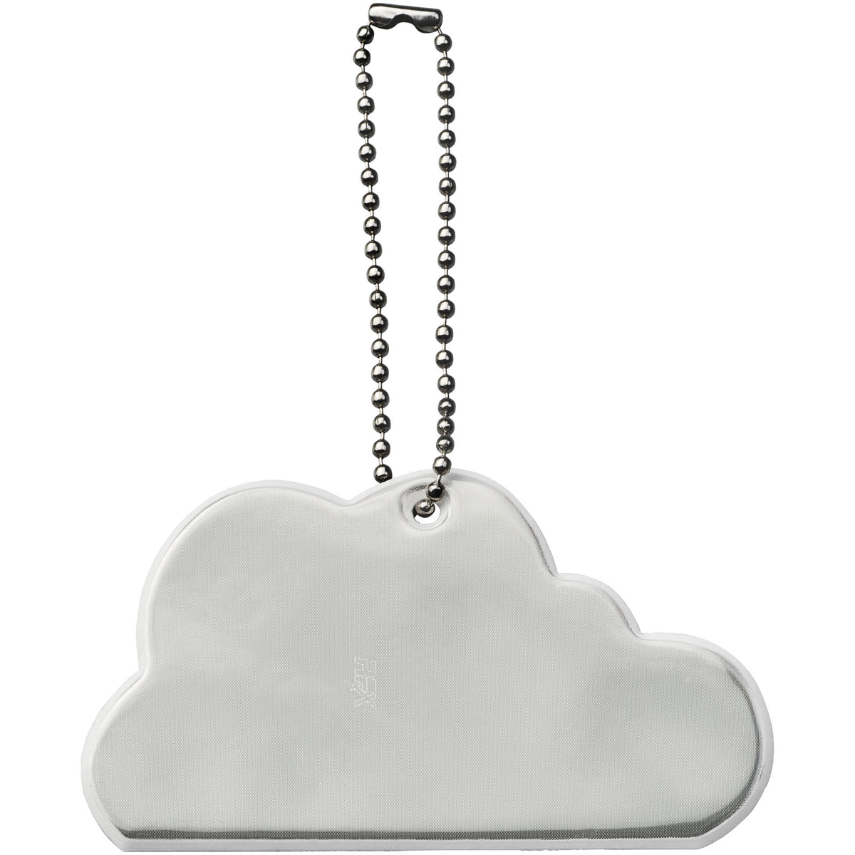 RFX™ H 12 Reflektierender Anhänger in Wolkenform – Weiss