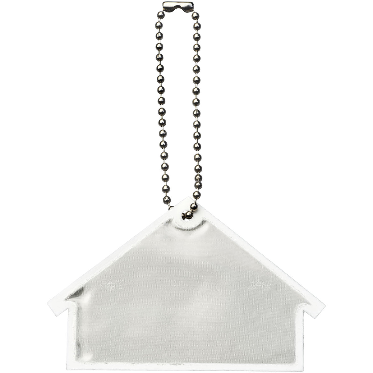 RFX™ H 12 Reflektierende Anhänger in Form eines Hauses – Weiss