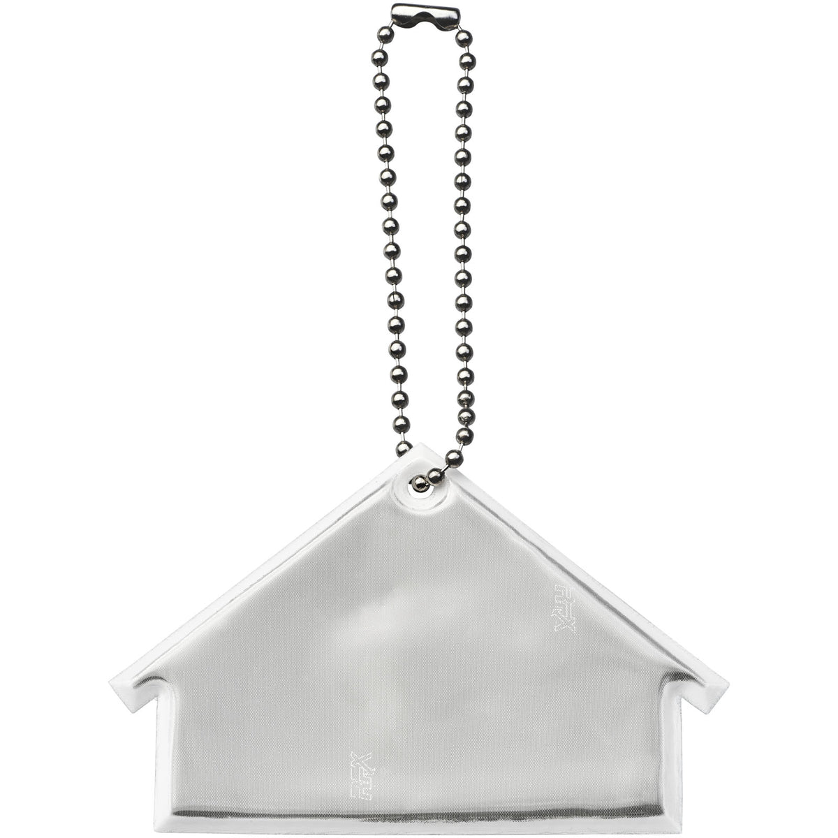 RFX™ H 12 Reflektierende Anhänger in Form eines Hauses – Weiss
