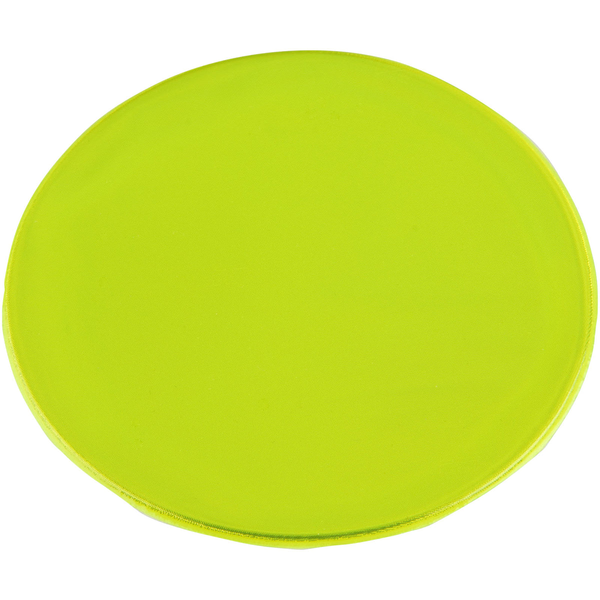 RFX™ S 09 Reflektierender, runder, mittelgroßer PVC Aufkleber – Neongelb