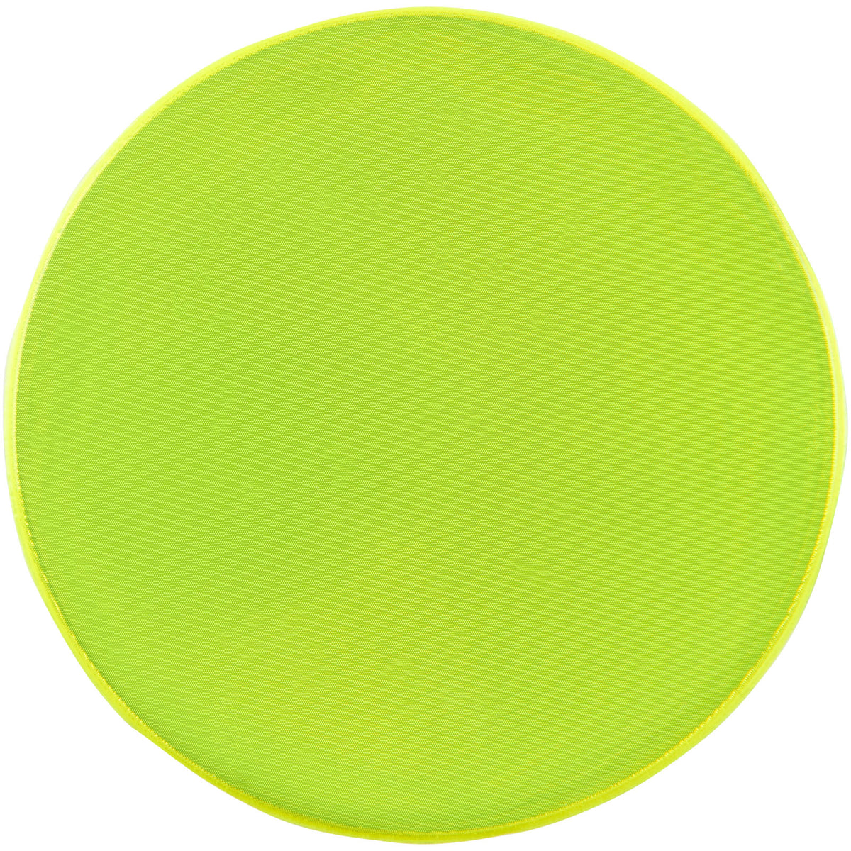 RFX™ S 09 Reflektierender, runder, mittelgroßer PVC Aufkleber – Neongelb