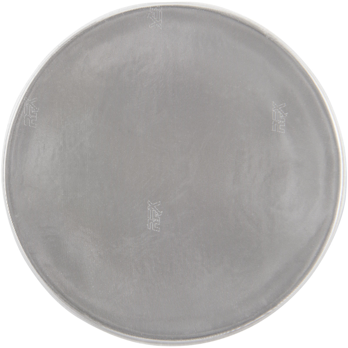 RFX™ S 06 Reflektierender, großer, runder PVC Aufkleber – Weiss