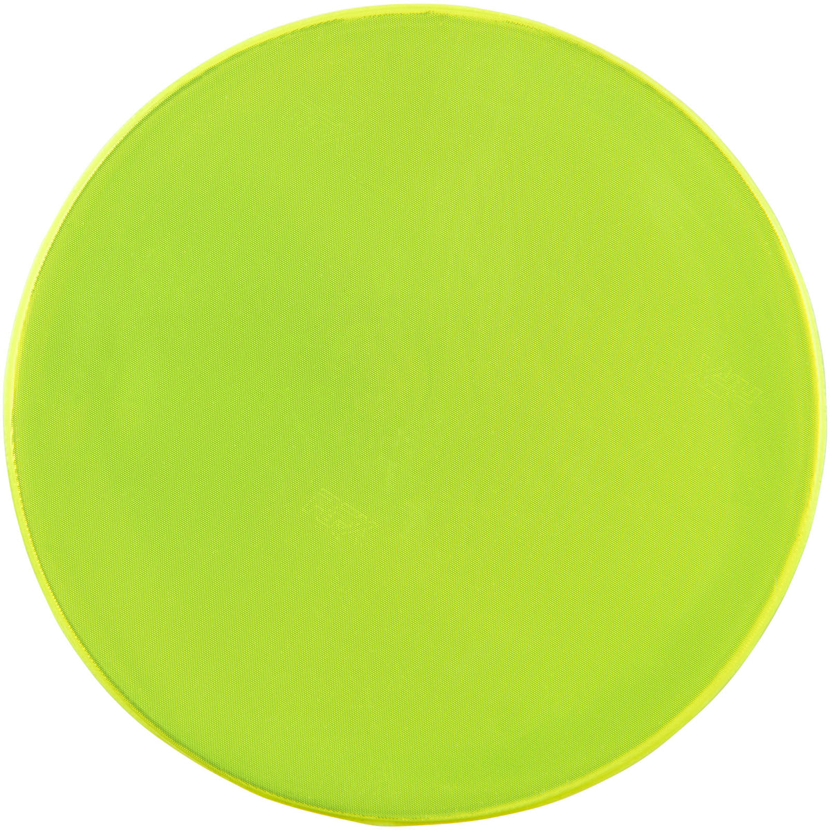 RFX™ S 06 Reflektierender, großer, runder PVC Aufkleber – Neongelb