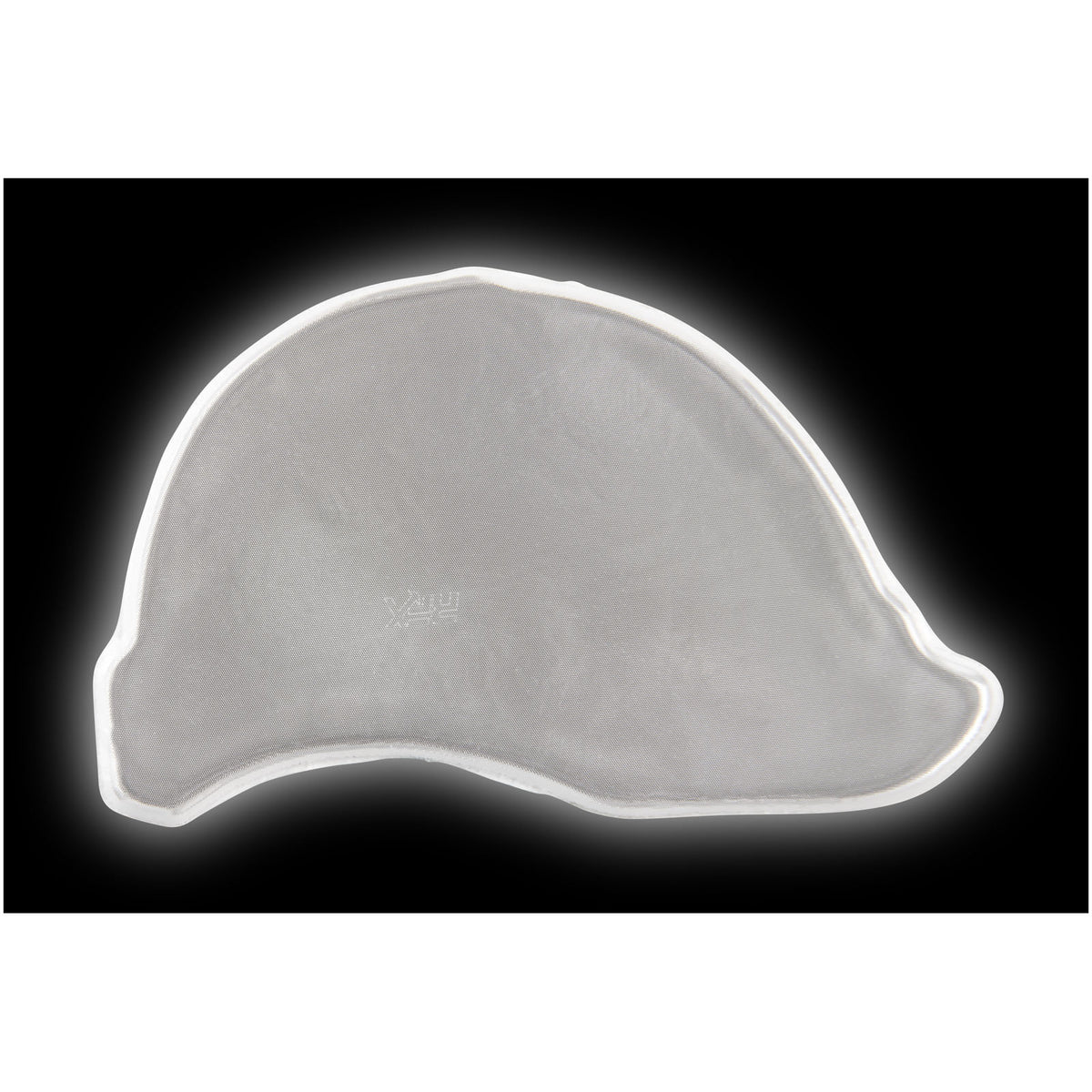 RFX™ S 12 Reflektierender Helm PVC Aufkleber – Weiss