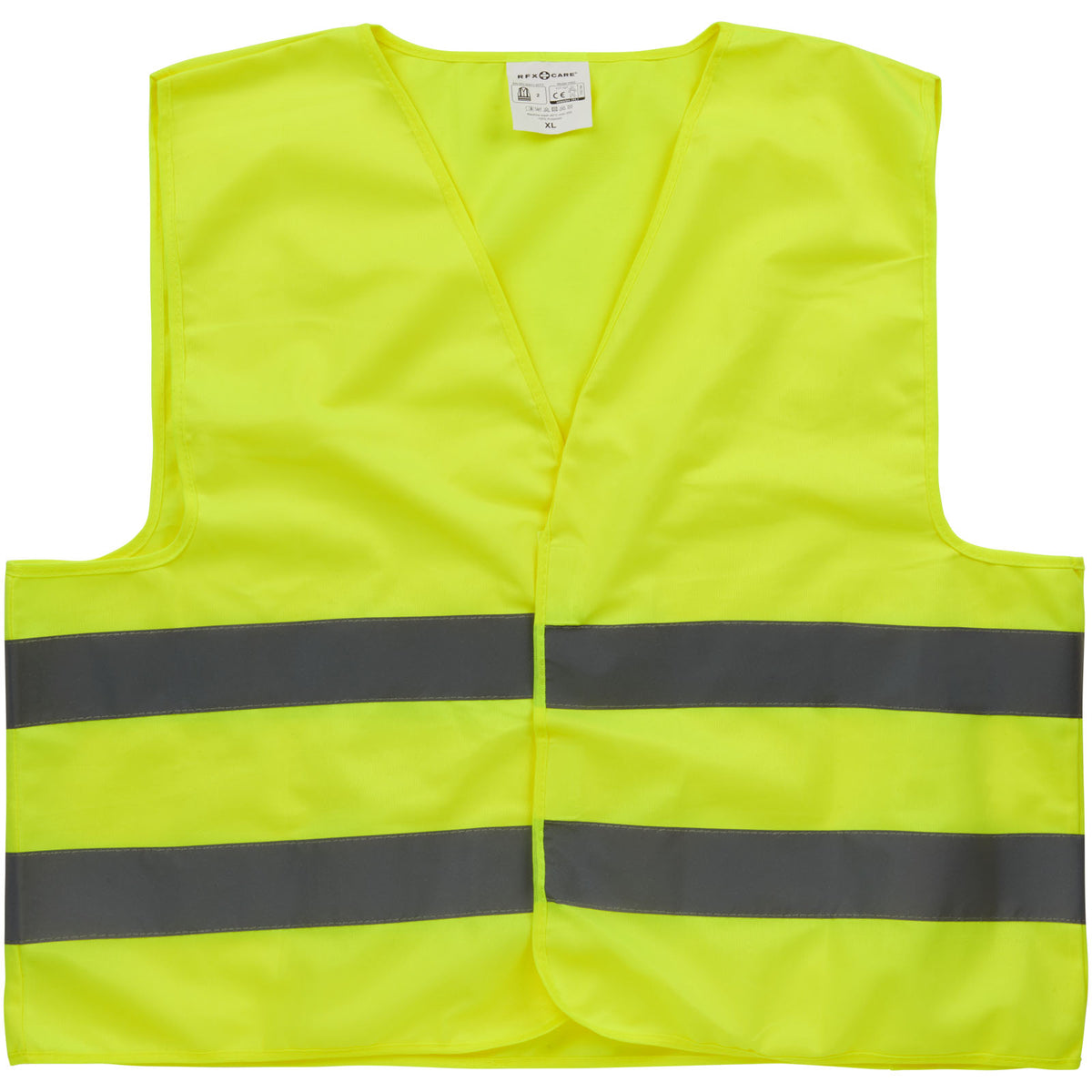 Reflektierende Sicherheitsweste HW2 für Erwachsene (XL) – Neongelb