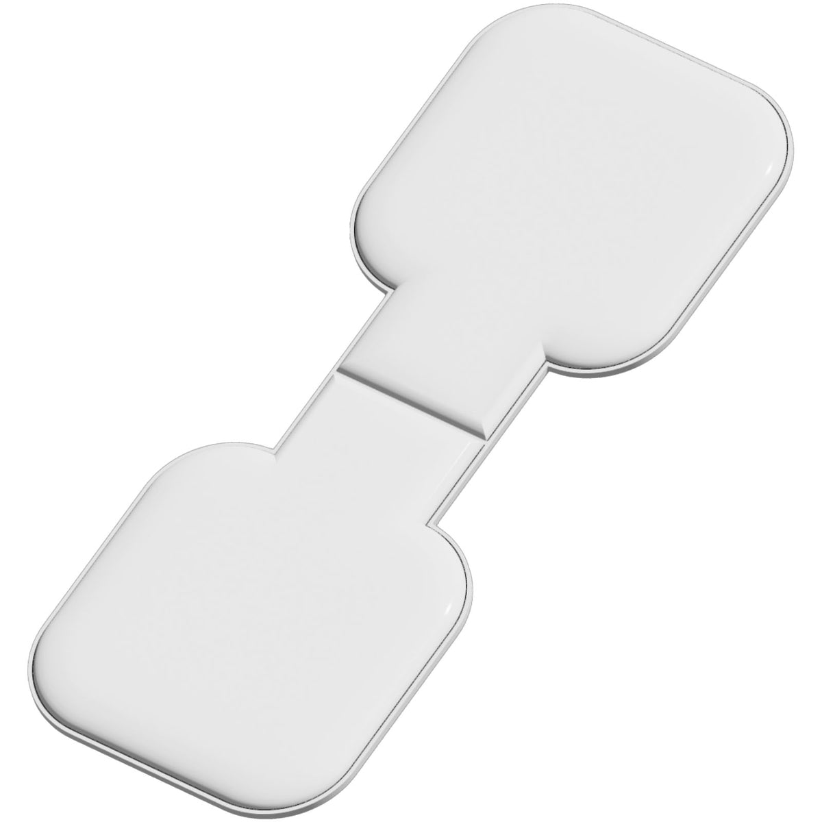 RFX™ M 10 Quadratischer, reflektierender TPU Magnet – Weiss