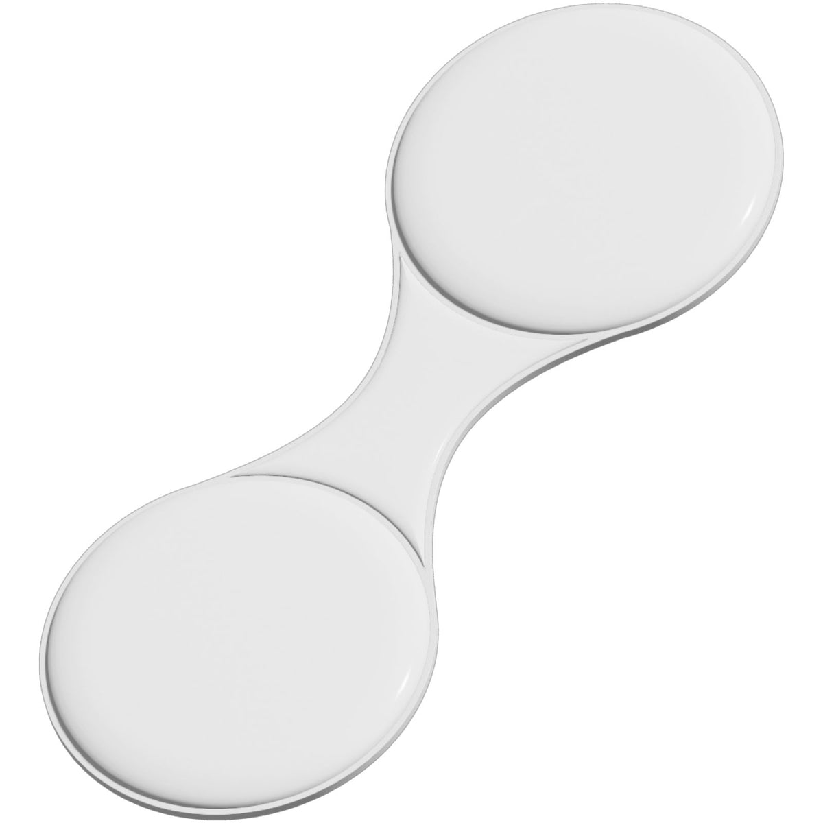 RFX™ M 10 Runder, reflektierender TPU Magnet, klein – Weiss