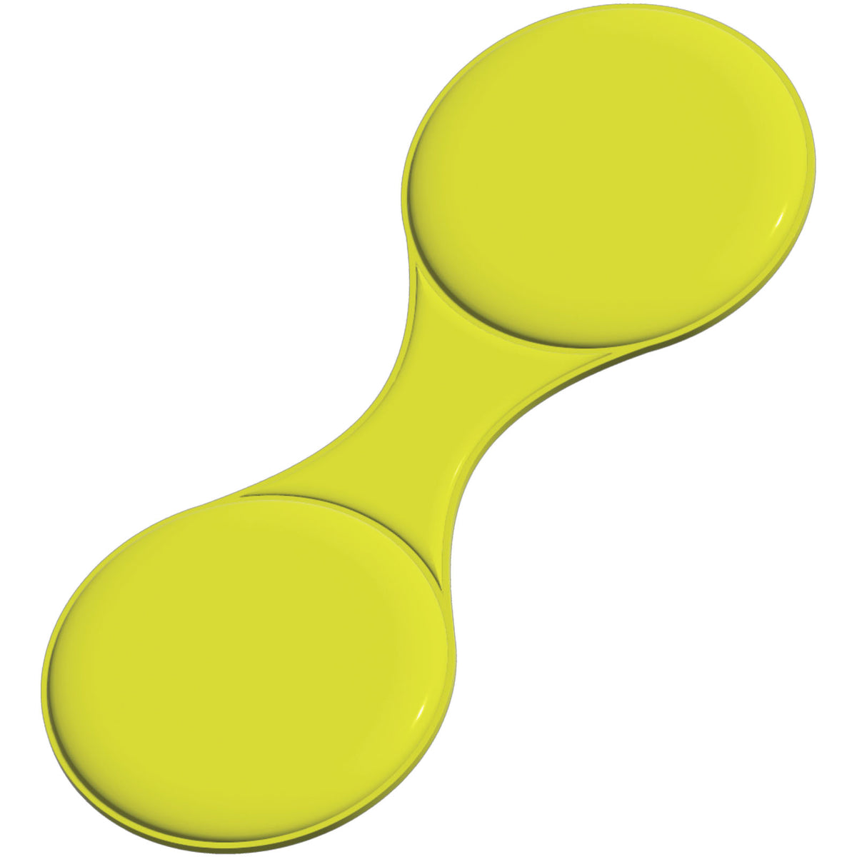 RFX™ M 10 Runder, reflektierender TPU Magnet, klein – Neongelb