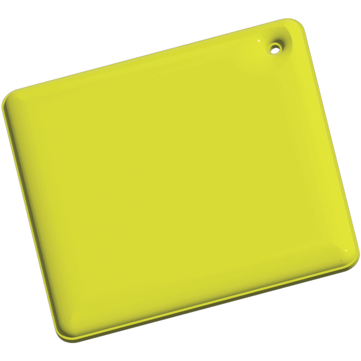RFX™ H 09 Reflektierender TPU Anhänger Diamant, klein – Neongelb