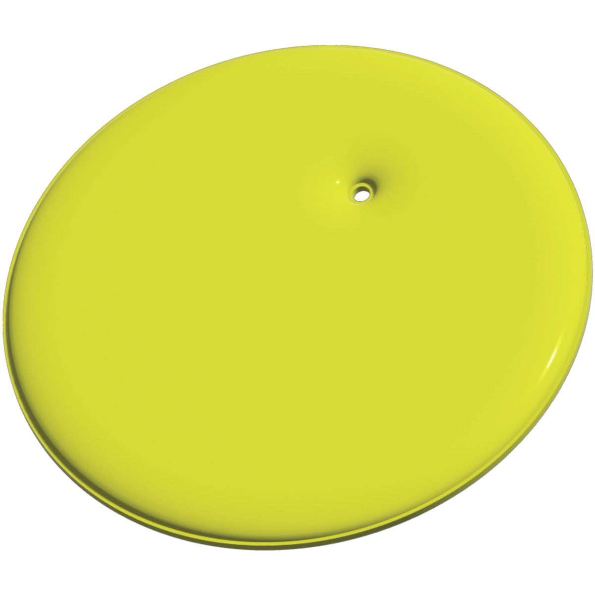 RFX™ H 09 Runder reflektierender PVC Anhänger – Neongelb