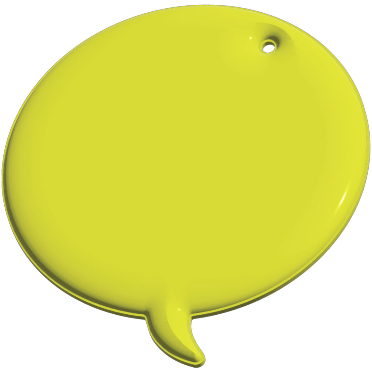 RFX™ H 09 Reflektierender Callout TPU Anhänger – Neongelb