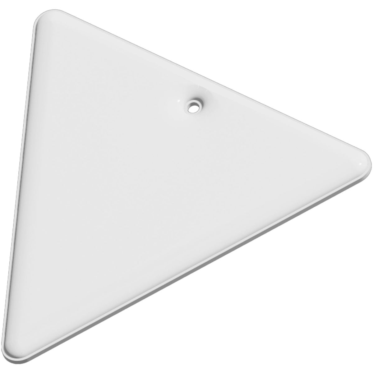 RFX™ H 12 reflektierender TPU Anhänger Dreieck – Weiss
