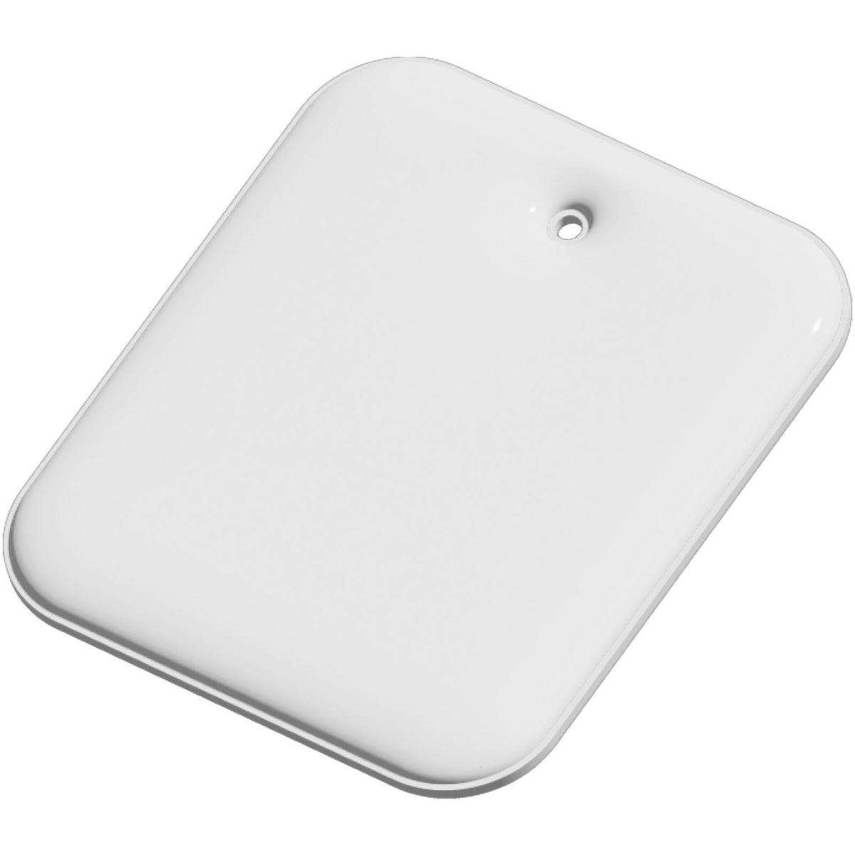 RFX™ H 20 rechteckiger reflektierender PVC Anhänger XXL – Weiss