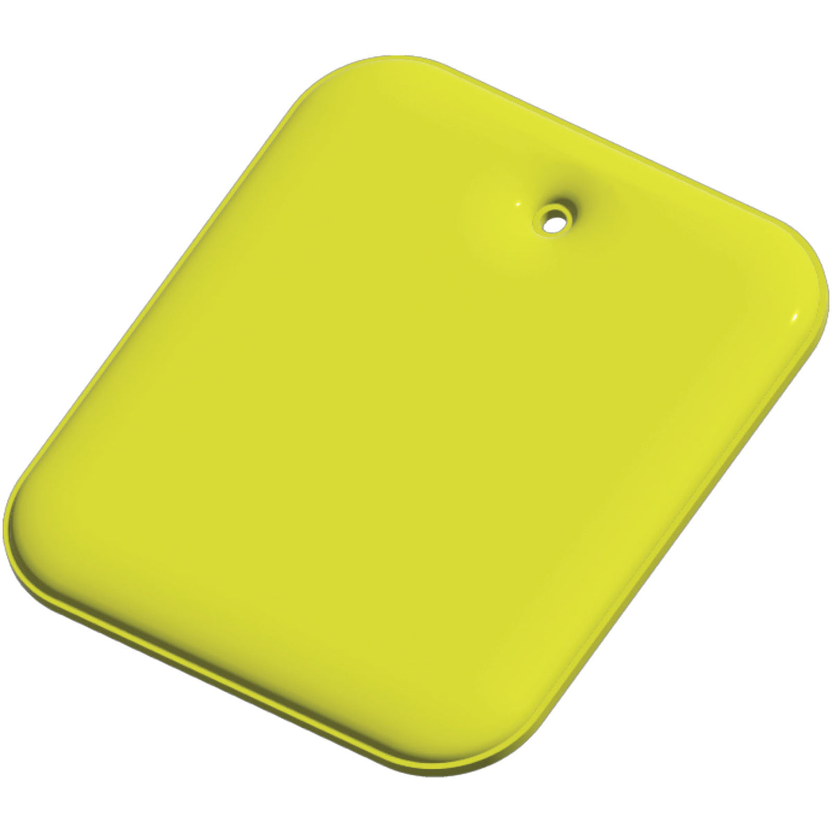 RFX™ H 20 rechteckiger reflektierender PVC Anhänger XXL – Neongelb