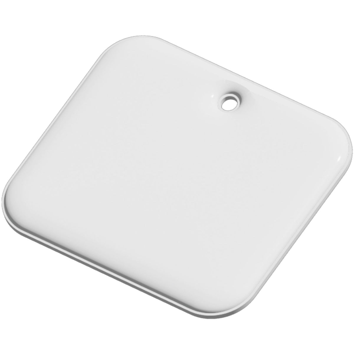RFX™ H 20 rechteckiger reflektierender PVC Anhänger XL – Weiss