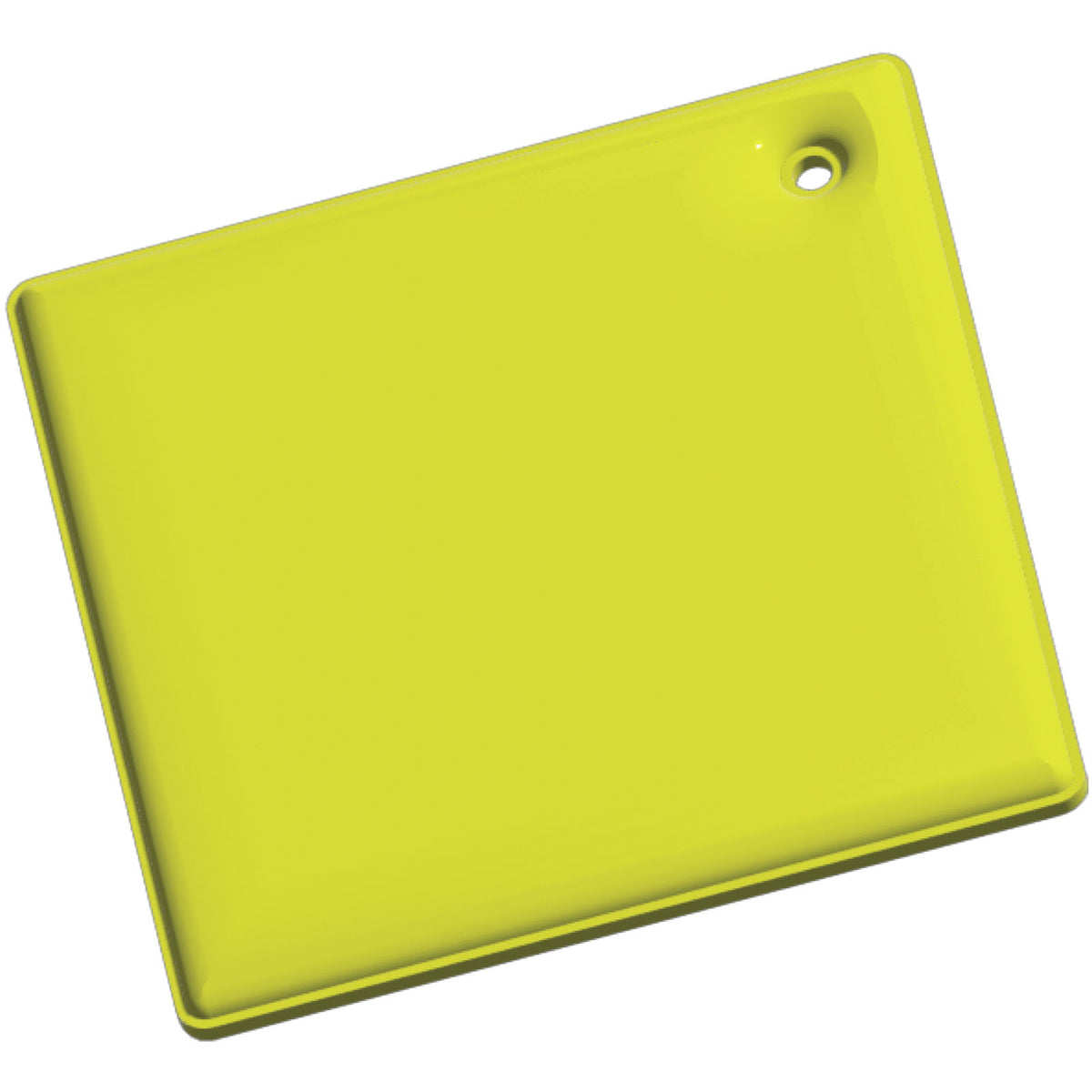 RFX™ H 20 Diamant reflektierender PVC Anhänger groß – Neongelb