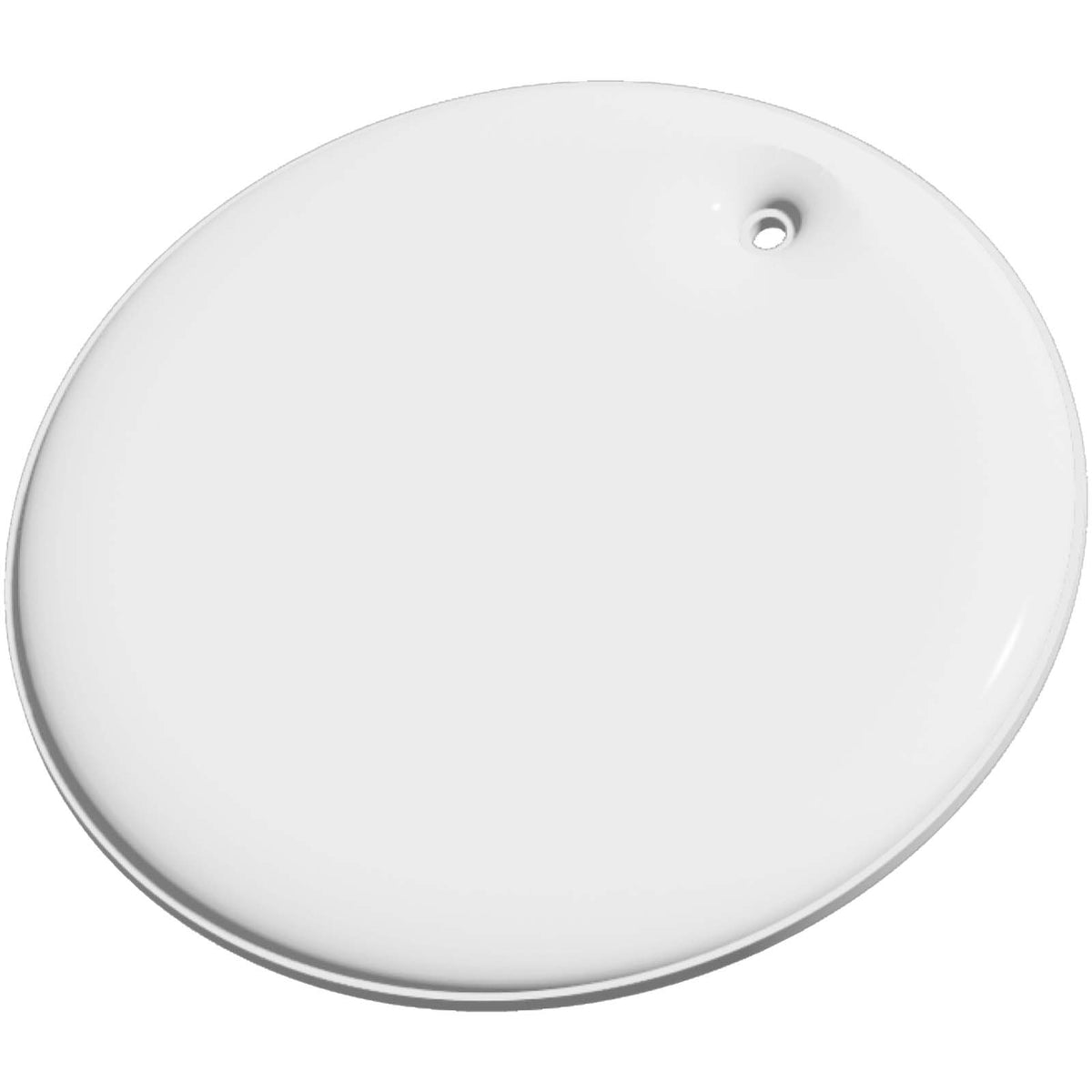 RFX™ H 16 runder, leichter, reflektierender PVC Anhänger, medium – Weiss