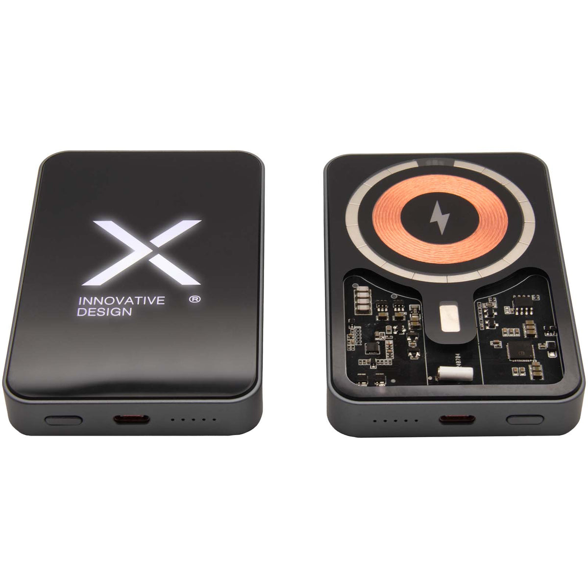SCX.design P23 15W 5000 mAh MagSafe Powerbank – Schwarz