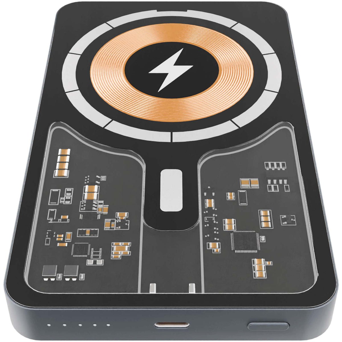 SCX.design P23 15W 5000 mAh MagSafe Powerbank – Schwarz