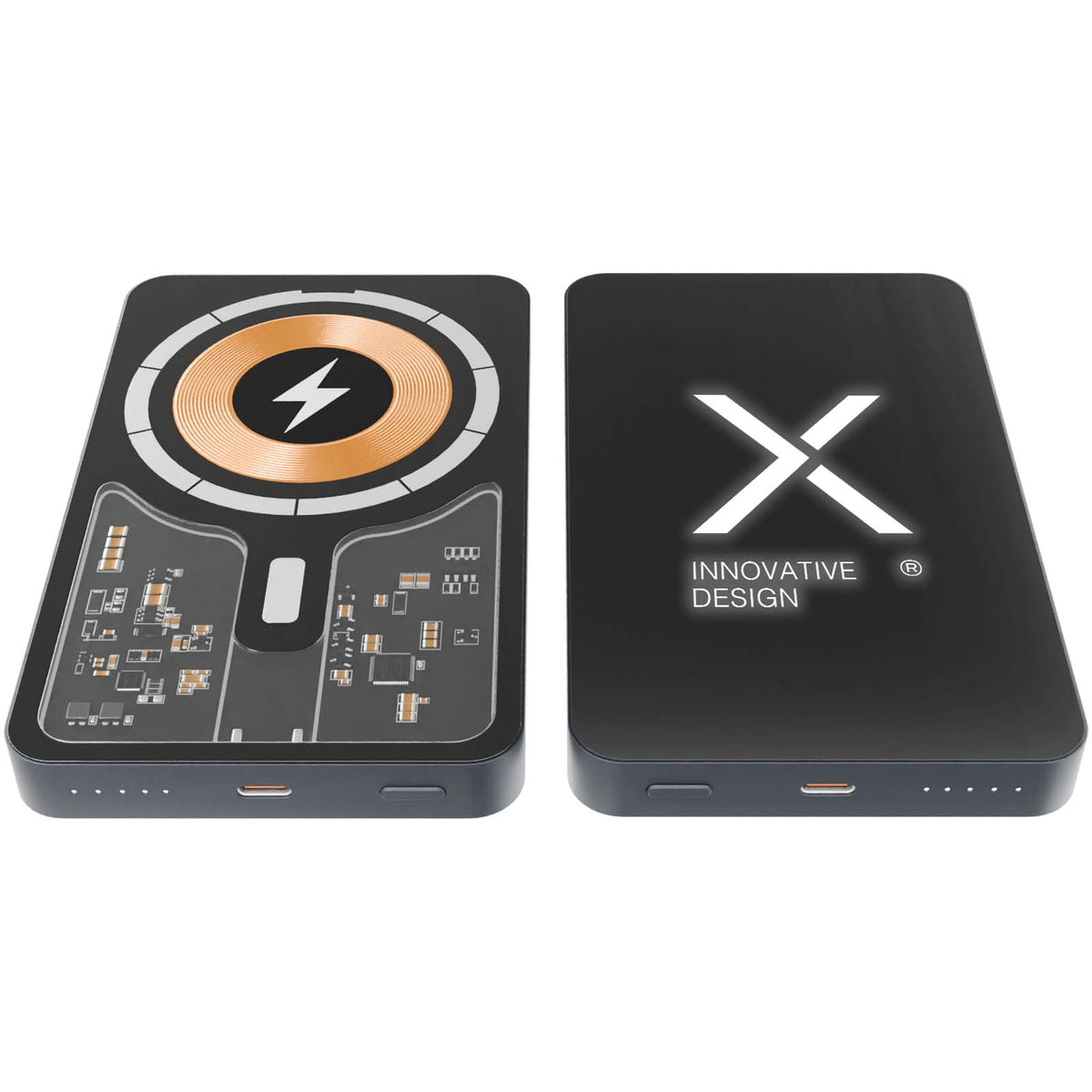 SCX.design P23 15W 5000 mAh MagSafe Powerbank – Schwarz