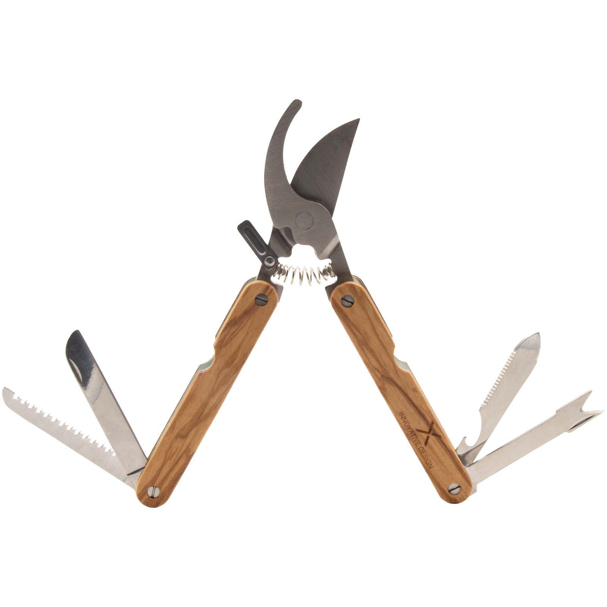 SCX.design T32 Multitool Set aus Holz – Hellbraun