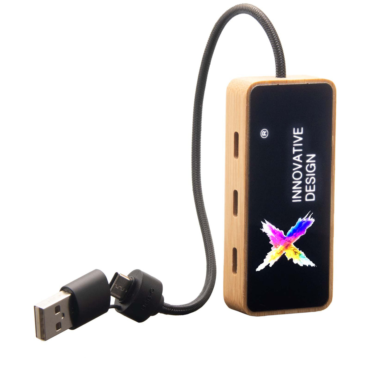 SCX.design H21 8 in 1 USB Hub mit doppeltem Eingang und 6 Anschlüssen