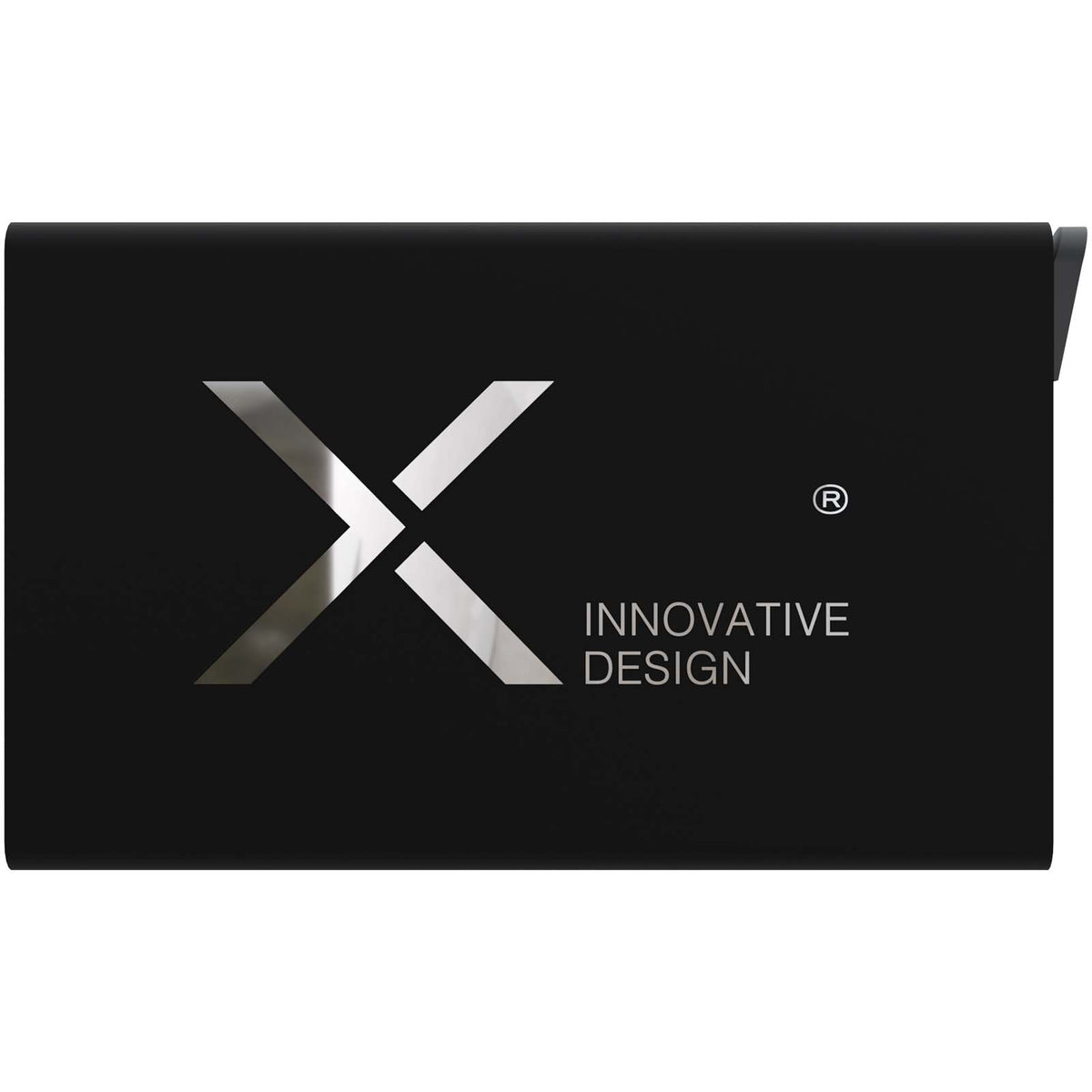 SCX.design O35 Magnetischer RFID Kartenhalter – Schwarz