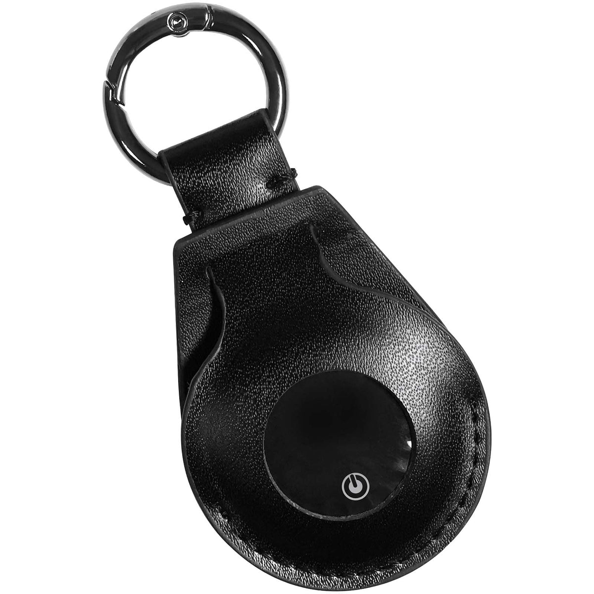 SCX.design A12 Runder Smart Tag mit Schlüsselanhänger – Schwarz