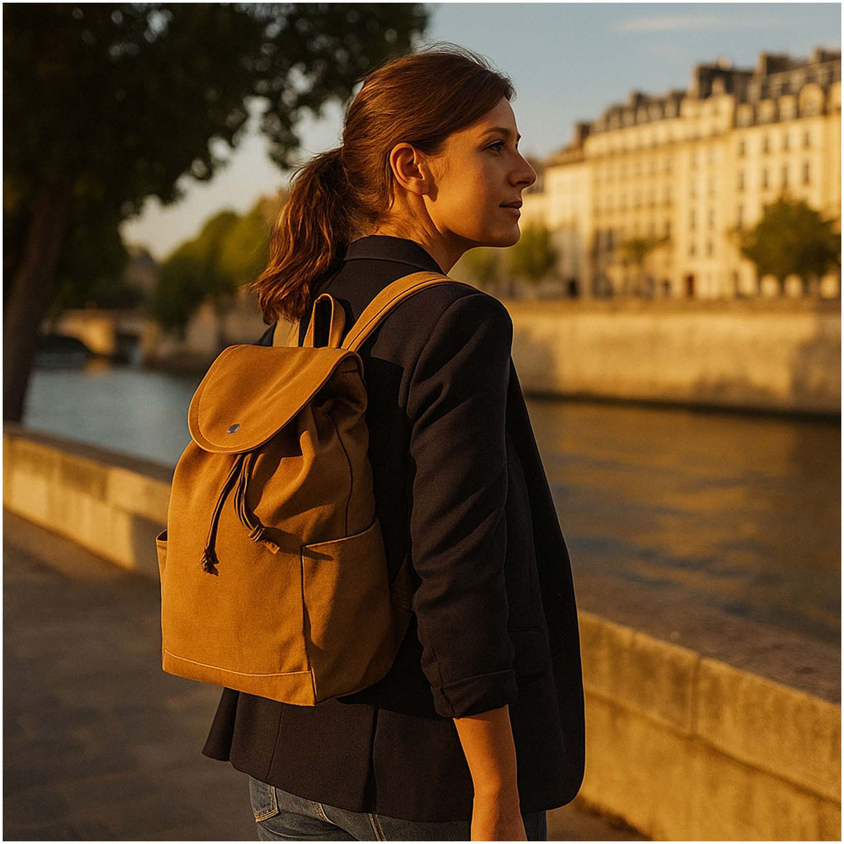 Natura Rucksack – Braun