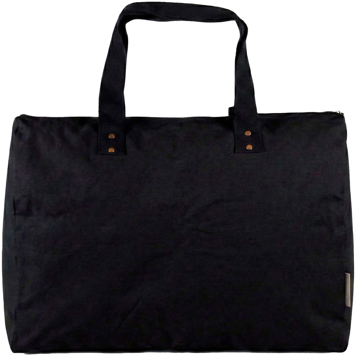 Combio Reisetasche und Beutel aus Baumwolle – Schwarz