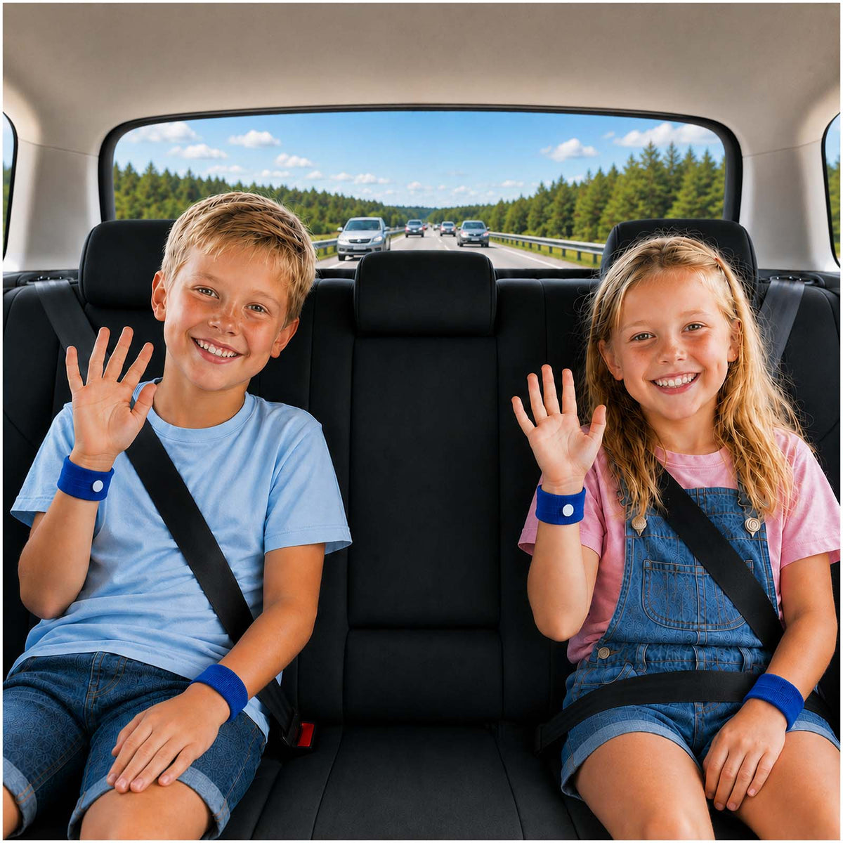 Motion Reiseband mit vollfarbig bedrucktem Papierumschlag – Weiss