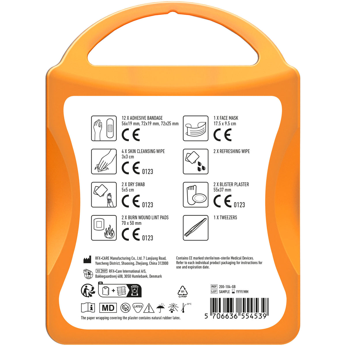 MyKit Arbeitsplatz – Transparent orange