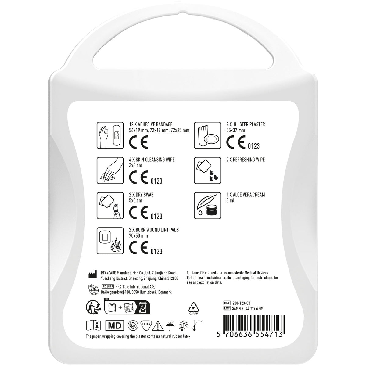 MyKit Reise Plus – Transparent weiss