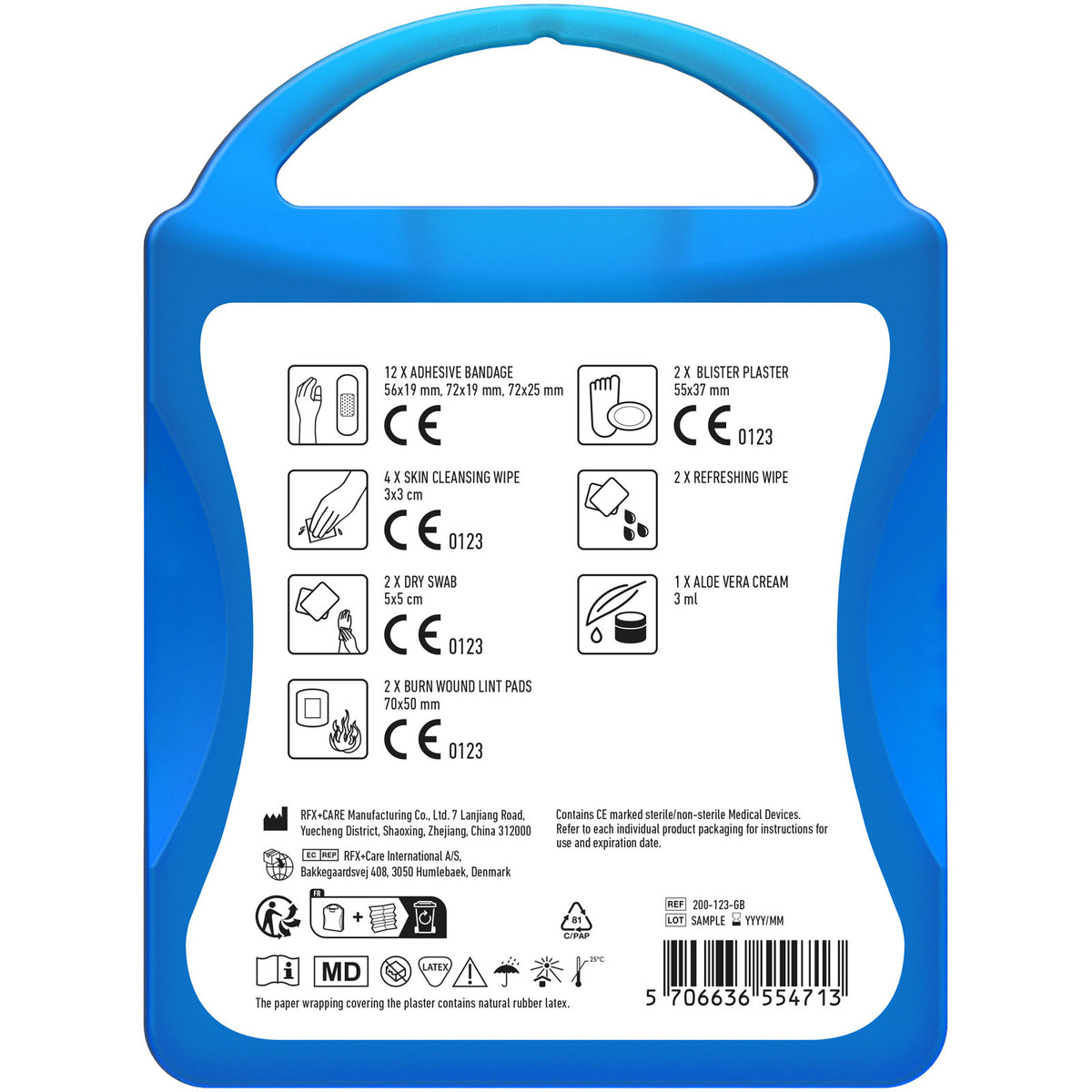 MyKit Reise Plus – Transparent blau