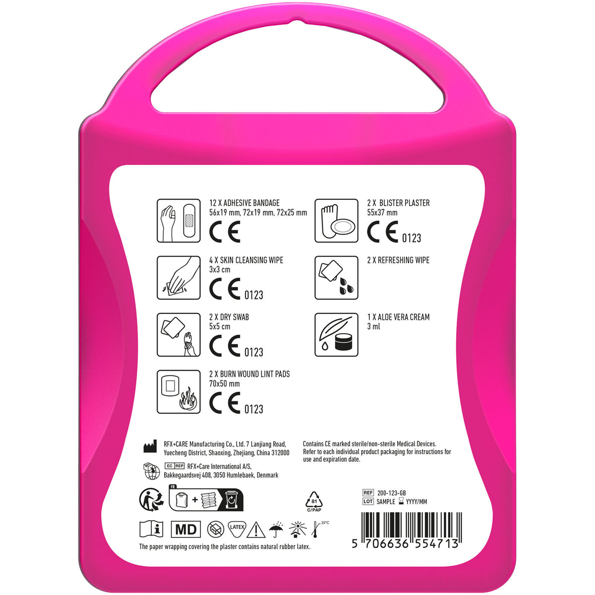 MyKit Reise Plus – Transparent magenta