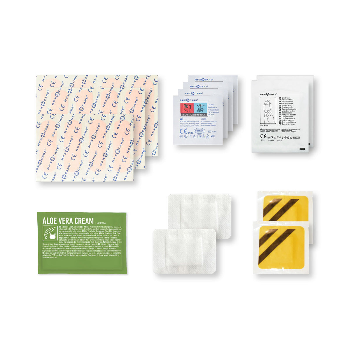 MyKit Bisse und Stiche – Transparent gelb