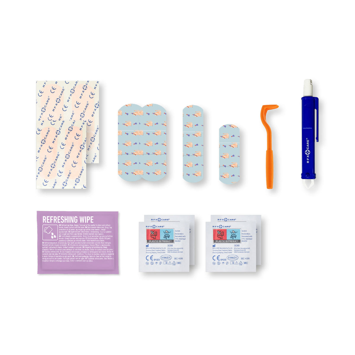 MyKit Zecken Set – Transparent orange