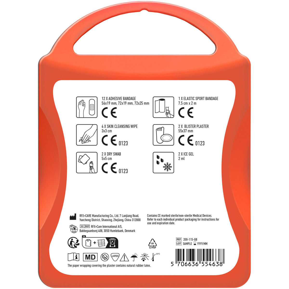 MyKit Sport – Transparent rot