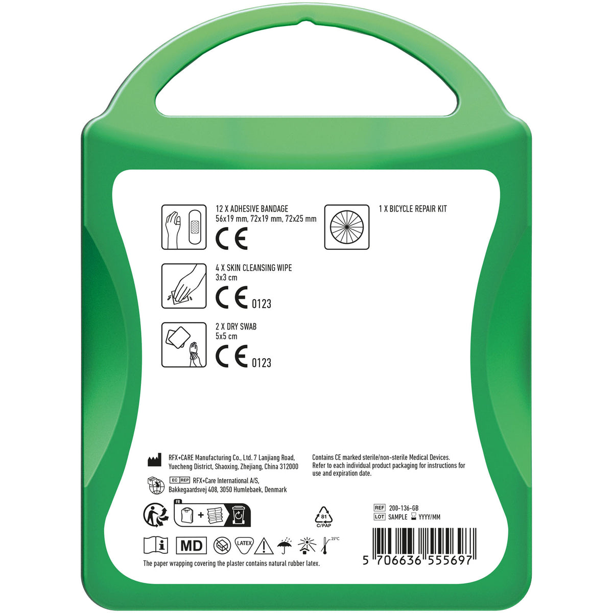 MyKit Fahrrad Reparatur – Transparent grün